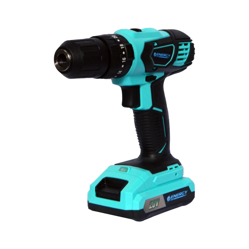 TALADRO PERCUTOR RECARGABLE ENERGY 20V, INALÁMBRICO