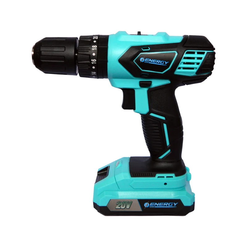 TALADRO PERCUTOR RECARGABLE ENERGY 20V, INALÁMBRICO
