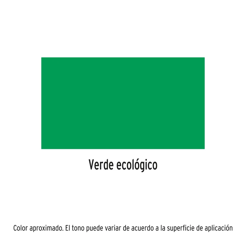 PINTURA EN AEROSOL, VERDE ECOLÓGICO, BOTE ESBELTO, 400 ML