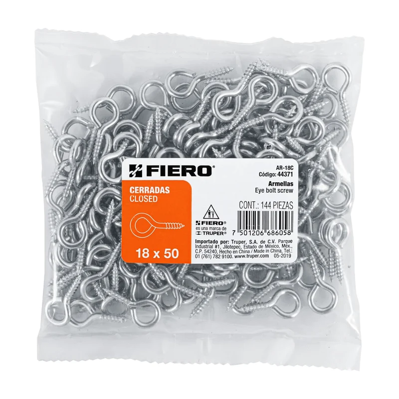 BOLSA CON 144 ARMELLAS CERRADAS DE 18 X 50