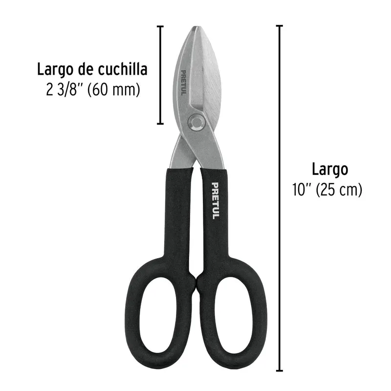 TIJERA PARA HOJALATERO 10"