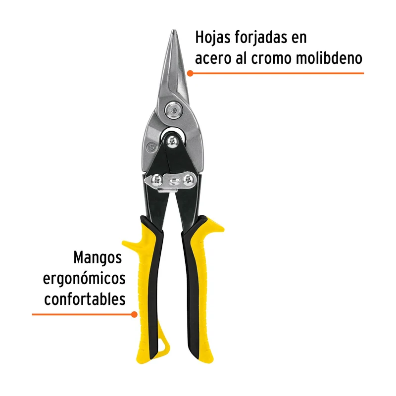 TIJERA DE AVIACIÓN 10" CORTE RECTO