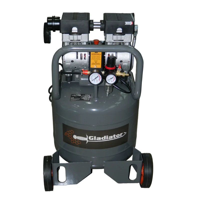 COMPRESOR GLADIATOR SIN ACEITE, 40LITROS