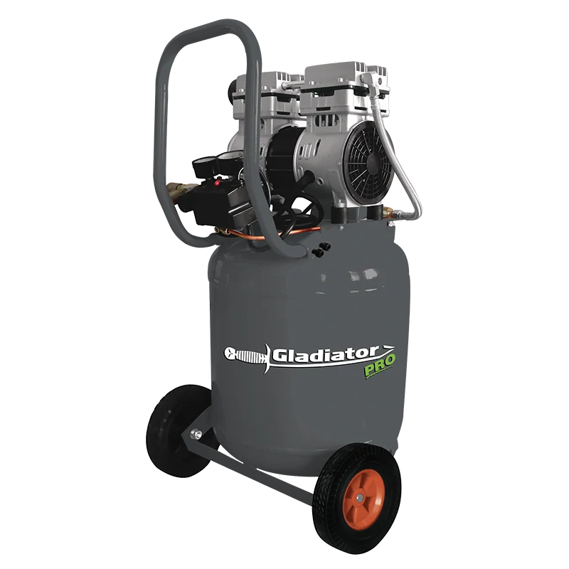 COMPRESOR GLADIATOR SIN ACEITE, 40LITROS