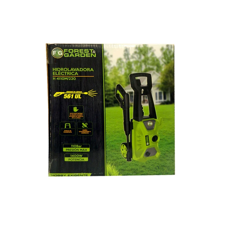 HIDROLAVADORA ELÉCTRICA FOREST & GARDEN 1400W 220V