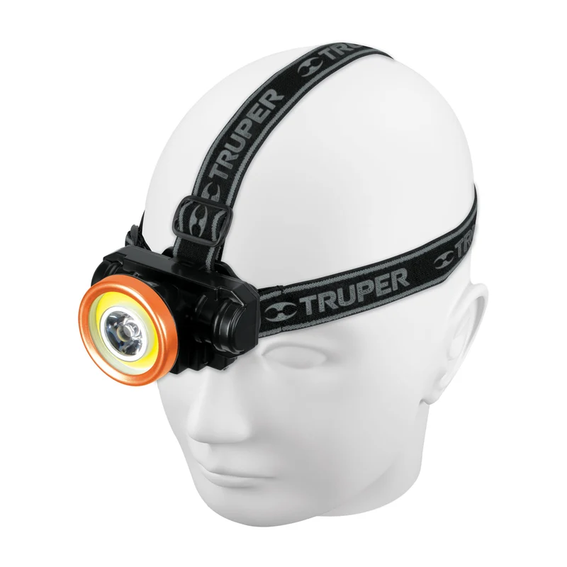 LINTERNA DE MINERO LED 80 LM TRUPER, RECARGABLE