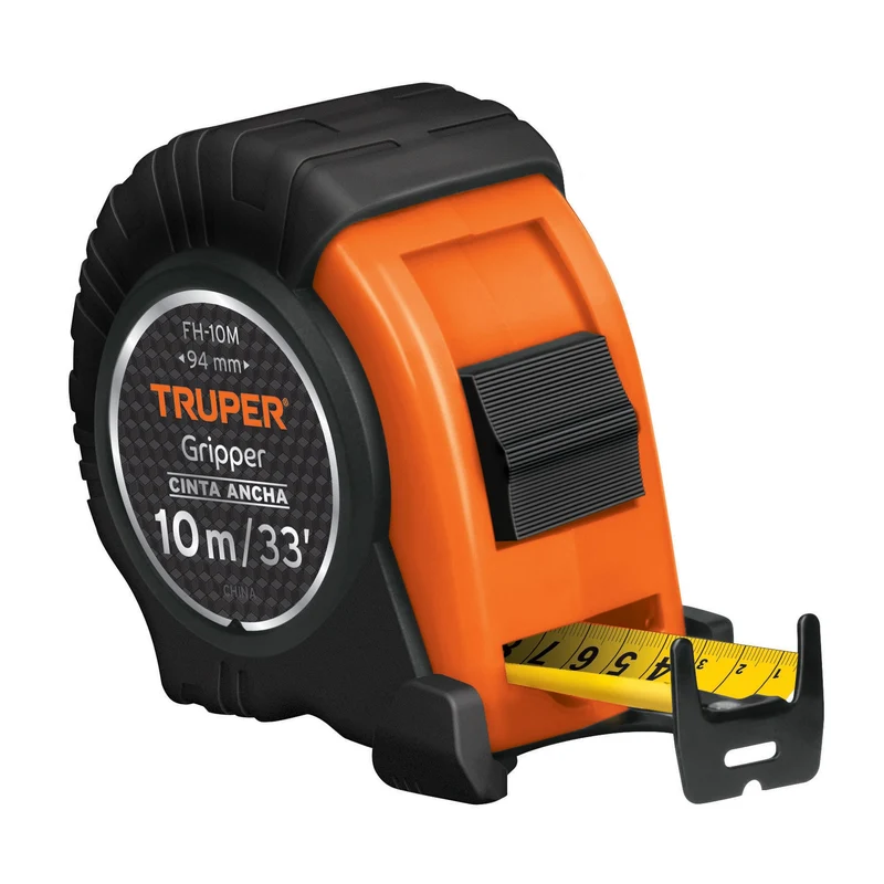 CINTA MÉTRICA GRIPPER CONTRA IMPACTOS DE 10M, TRUPER
