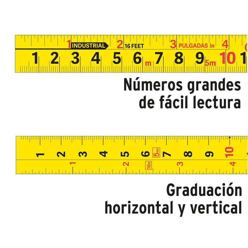 CINTA MÉTRICA GRIPPER CONTRA IMPACTOS DE 10M, TRUPER