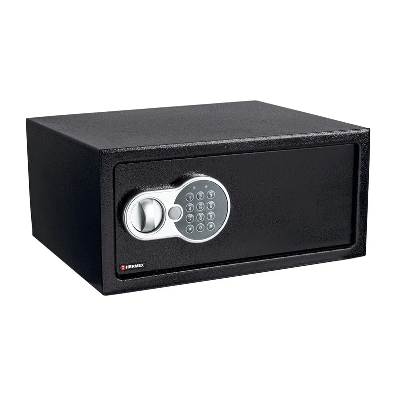 CAJA DE SEGURIDAD ELECTRÓNICA HERMEX, TAMAÑO LAPTOP