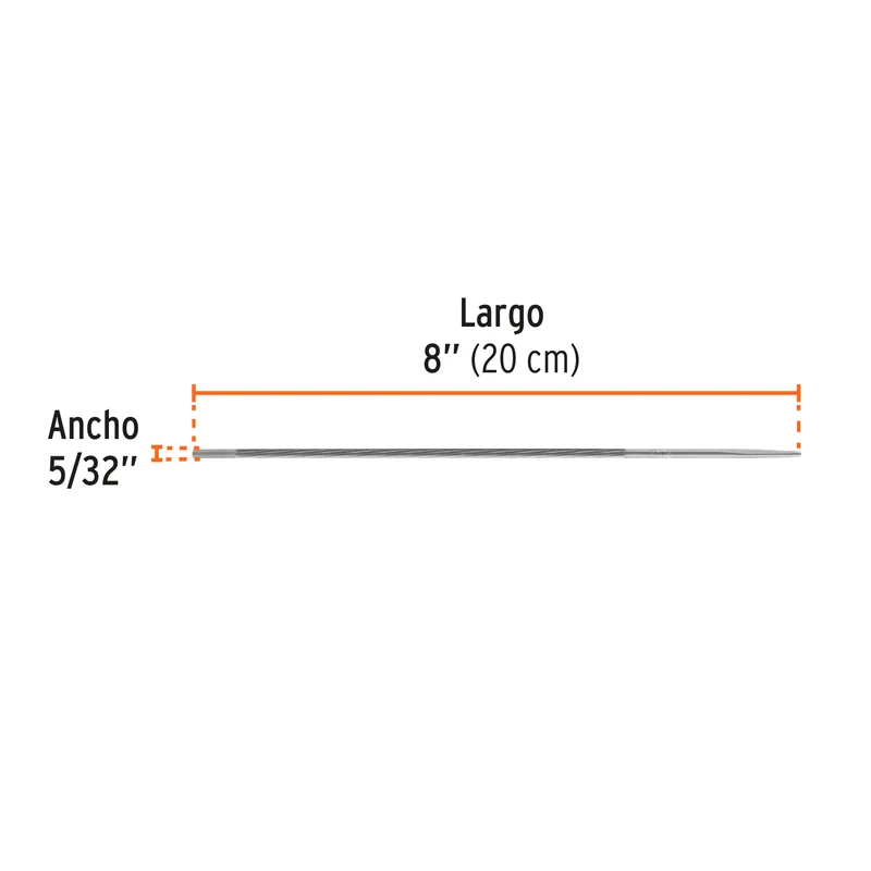 LIMA PROFESIONAL TRUPER PARA MOTOSIERRA, 5/32"