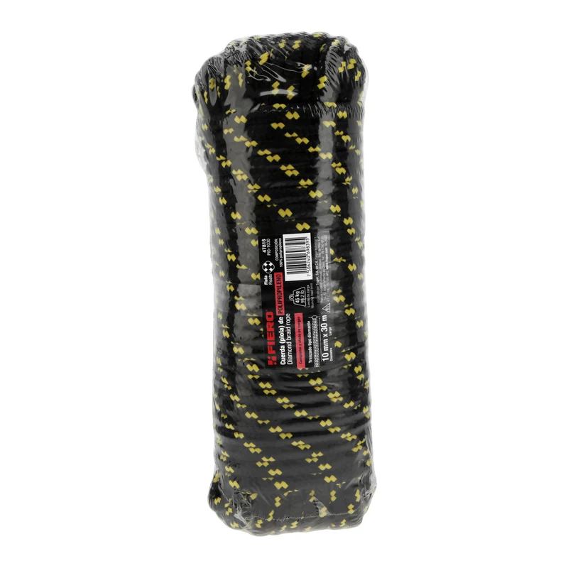 CUERDA DE POLIPROPILENO TRENZADA, MULTICOLOR,10MM X 30M