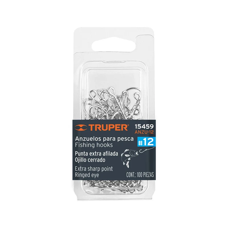 ANZUELOS PARA PESCA TRUPER N° 12