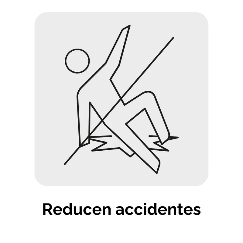 6 TIRAS 23CM ANTIDERRAPANTES TRUPER, 50MM ÁREA HÚMEDA