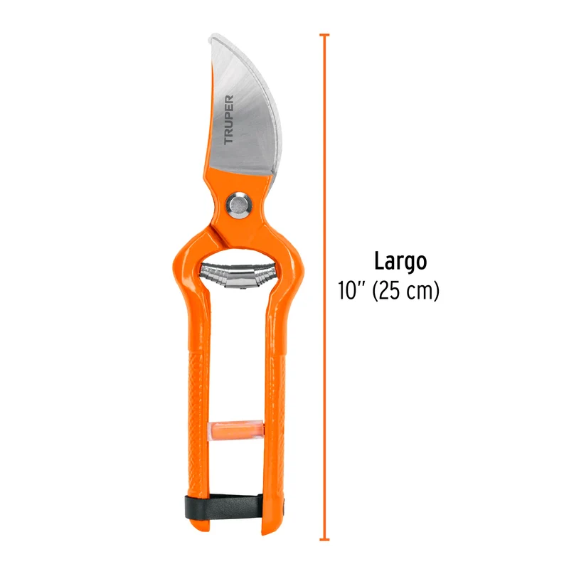 TIJERA PARA PODA 10" FORJADA CUCHILLA DE PASO, TRUPER