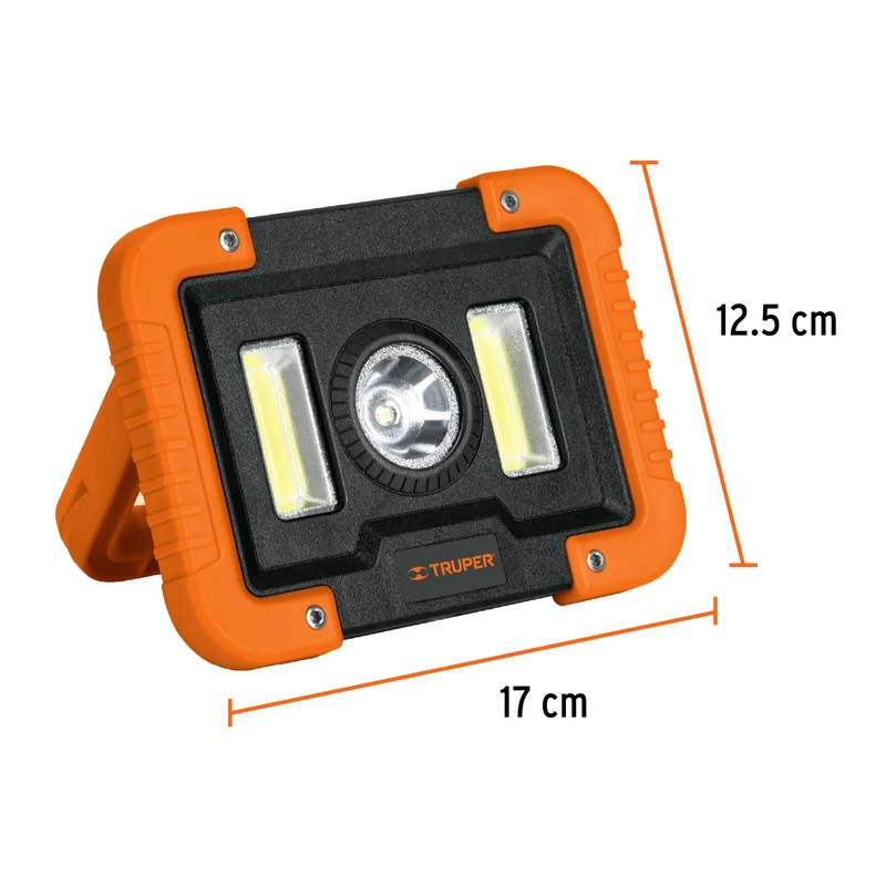 LÁMPARA LED TRUPER 1000 LM DE TRABAJO, RECARGABLE