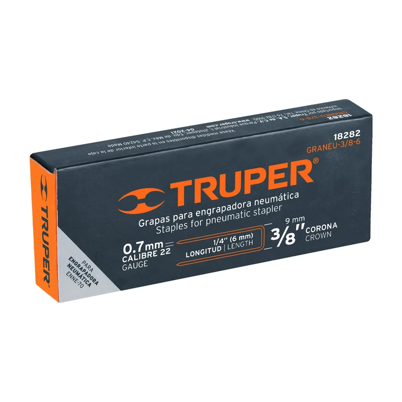 5000 GRAPAS CORONA 3/8" CALIBRE 22, 6MM P/ENNE-70