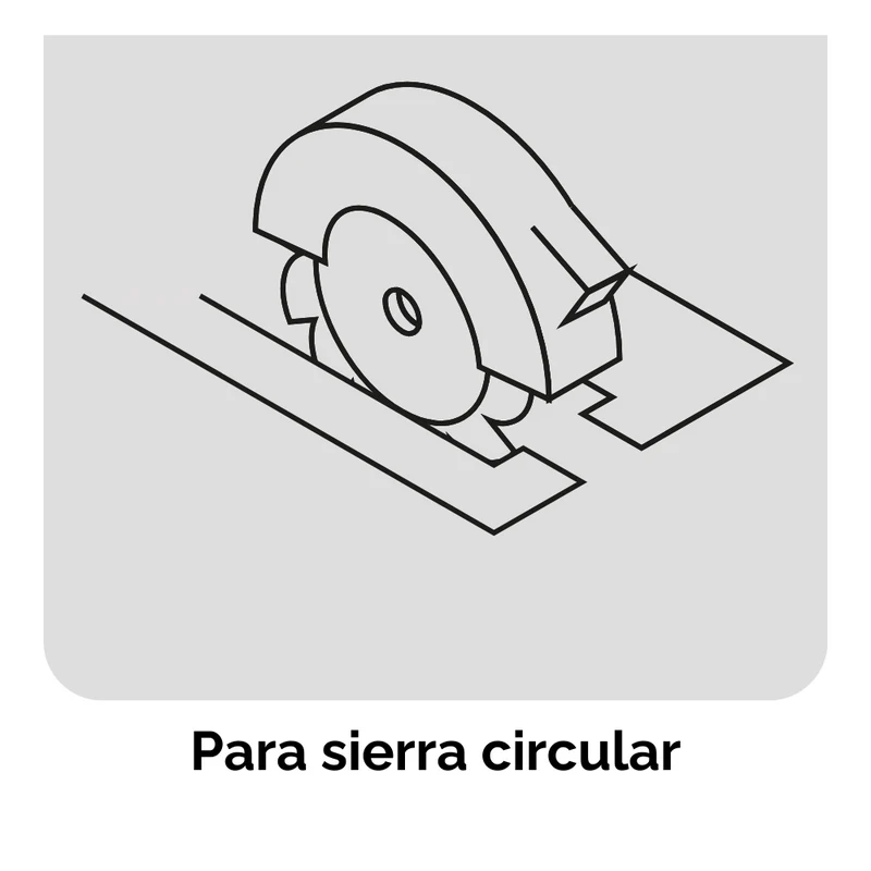 HOJA SIERRA 8-1/4" PARA MADERA, 24 DIENTES CENTRO 5/8"