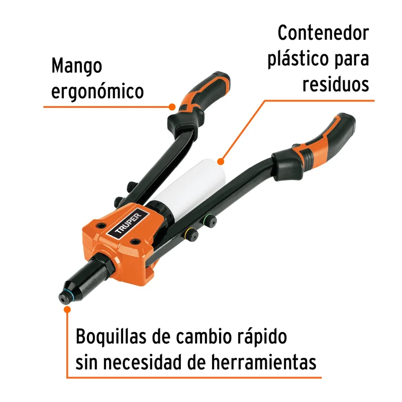 REMACHADORA DE USO RUDO TIPO TIJERA, 13", TRUPER