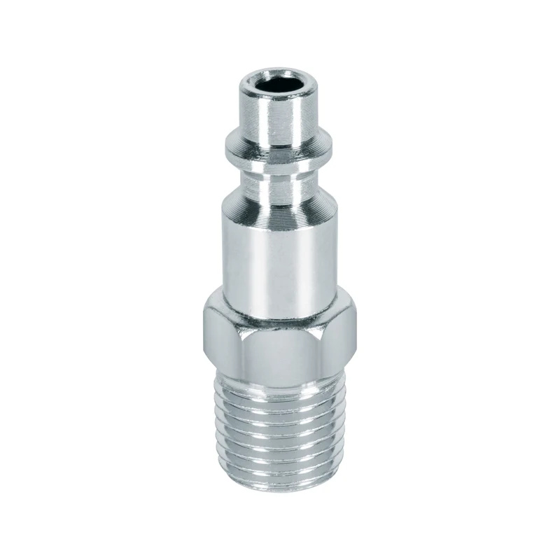 CONECTOR RÁPIDO, TIPO M, CUERDA 1/4 NPT, MACHO PRETUL