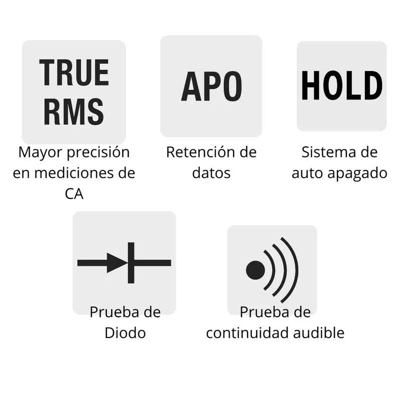 MULTÍMETRO DIGITAL PROFESIONAL, TRUPER