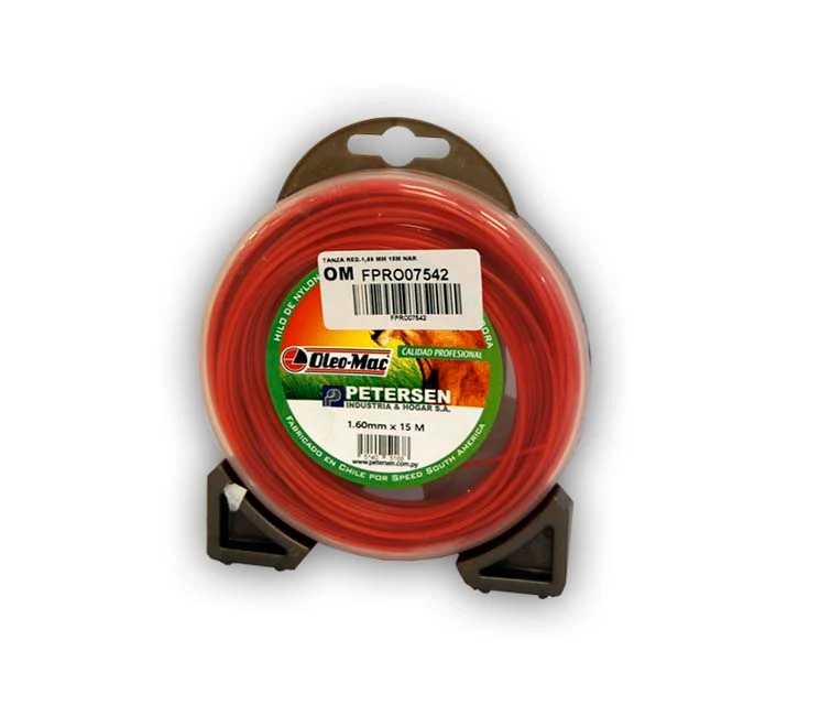 HILO DE NYLON REDONDO, OLEO MAC, 1.60MM X 15M