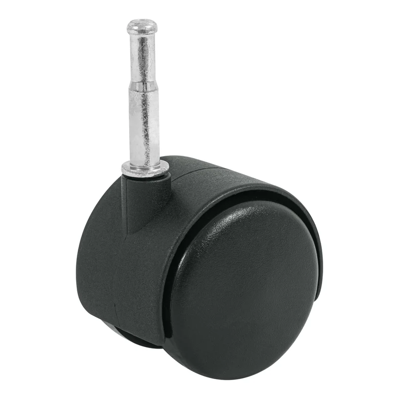 RODAJA TIPO YOYO DE 50 MM CON ESPIGA PARA MADERA, FIERO