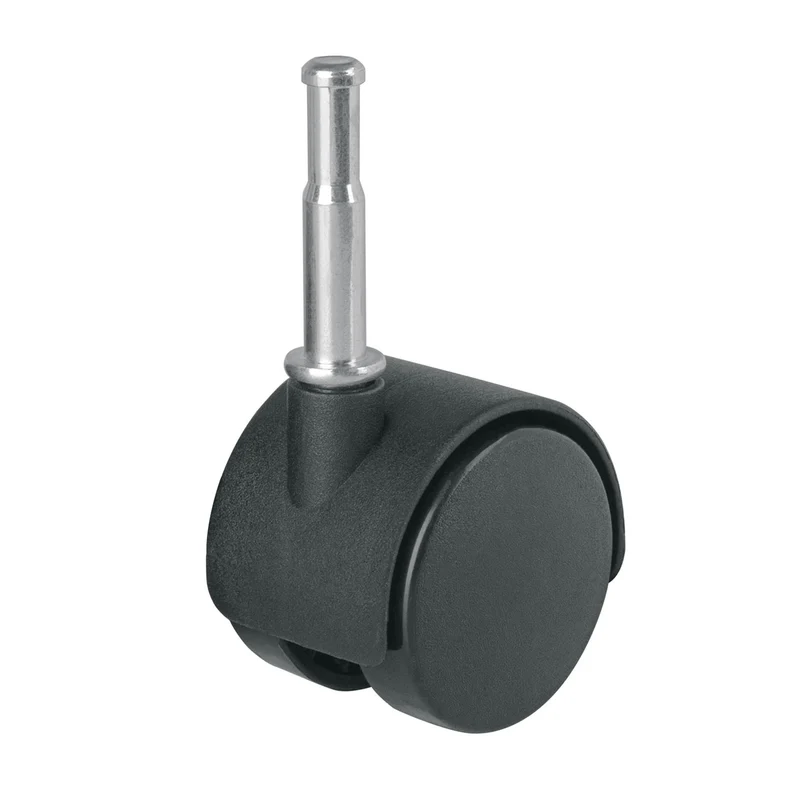 RODAJA TIPO YOYO DE 40 MM CON ESPIGA PARA MADERA, FIERO