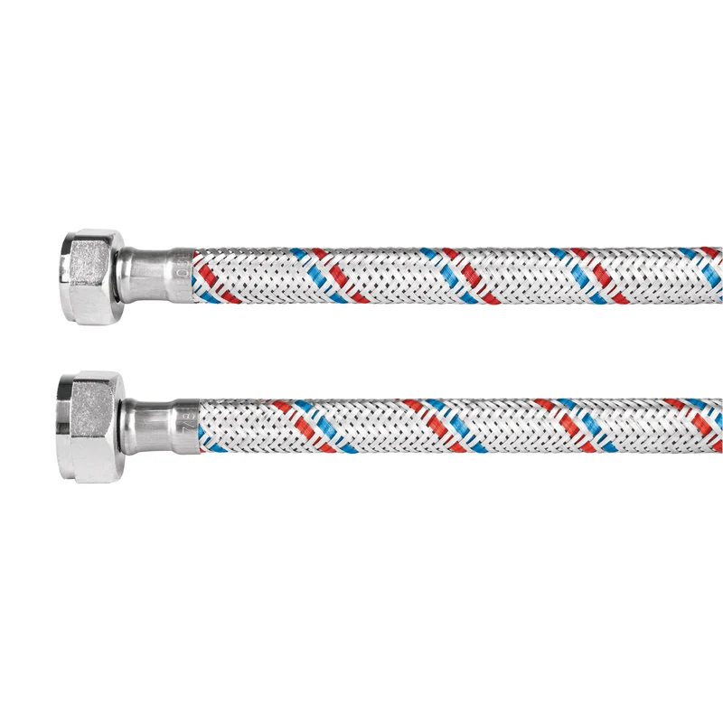 MANGUERA PARA WC, 1/2" X 7/8", 50 CM, FOSET