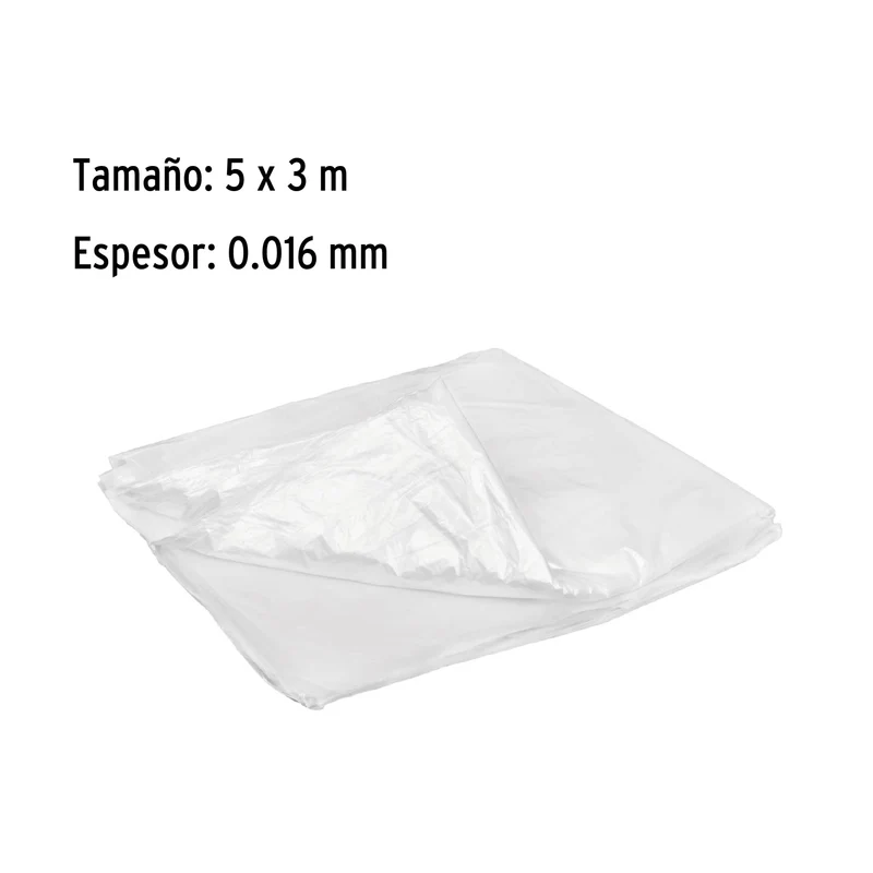 PLASTIPROTECTOR 5 X 3 M, USO LIGERO, TRUPER