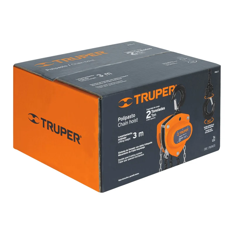 APAREJO DE CADENA TRUPER, 2 TONELADAS