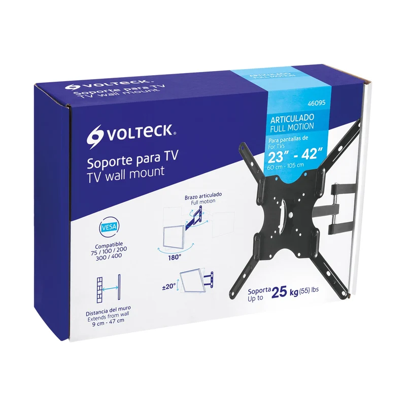 SOPORTE PARA PANTALLAS VOLTECK 23" A 42"