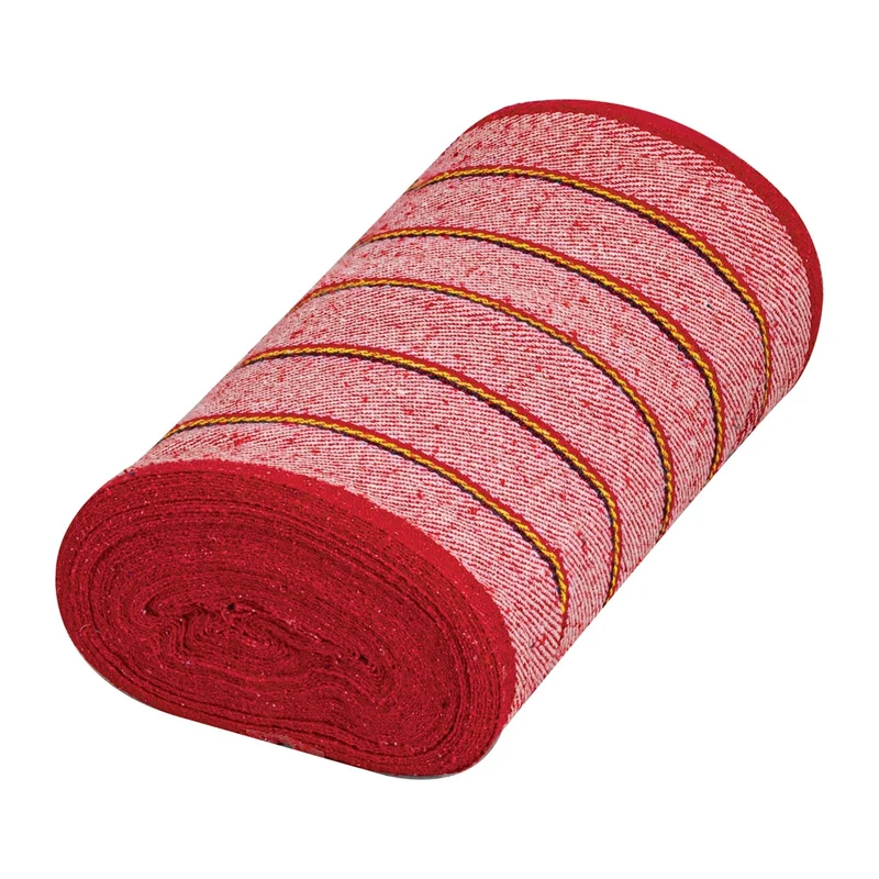 TAPETE EN ROLLO KLINTEK DE 25M, ROJA