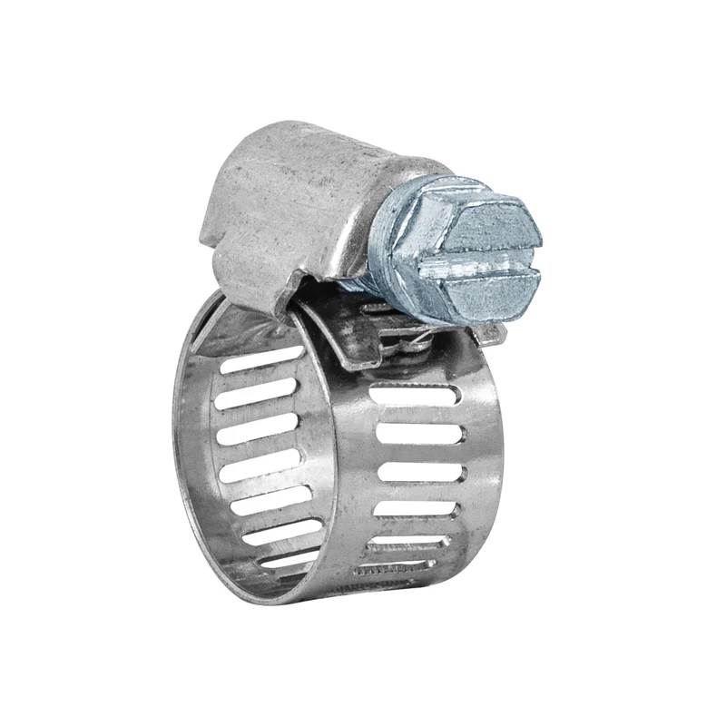 10 ABRAZADERAS MINI SIN FIN REFORZADAS # 4, 3/8 - 5/8", FIERO