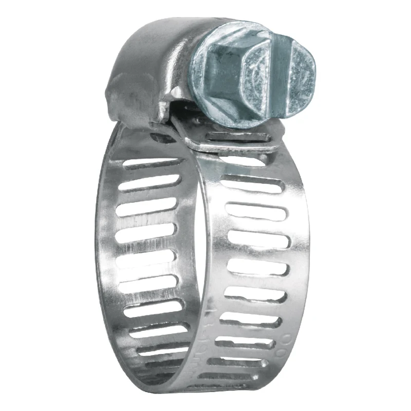 10 ABRAZADERAS MINI SIN FIN REFORZADAS #6, 1/2-3/4", FIERO