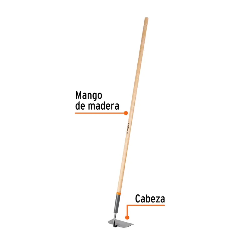 AZADA TRUPER NRO. 6 PARA JARDÍN, MANGO 54" (137 CM)