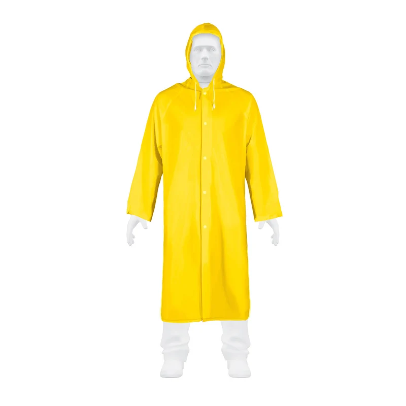 GABARDINA IMPERMEABLE LIGERA DE PVC, TALLA XG, PRETUL