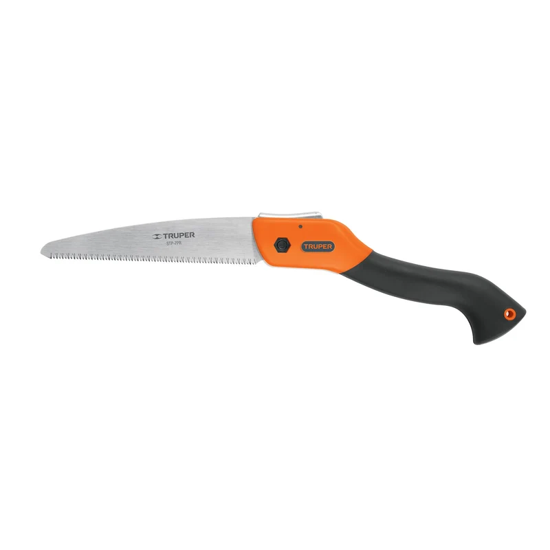 SERRUCHO PLEGABLE TRUPER 7", HOJA RECTA CON MAGO PLÁSTICO