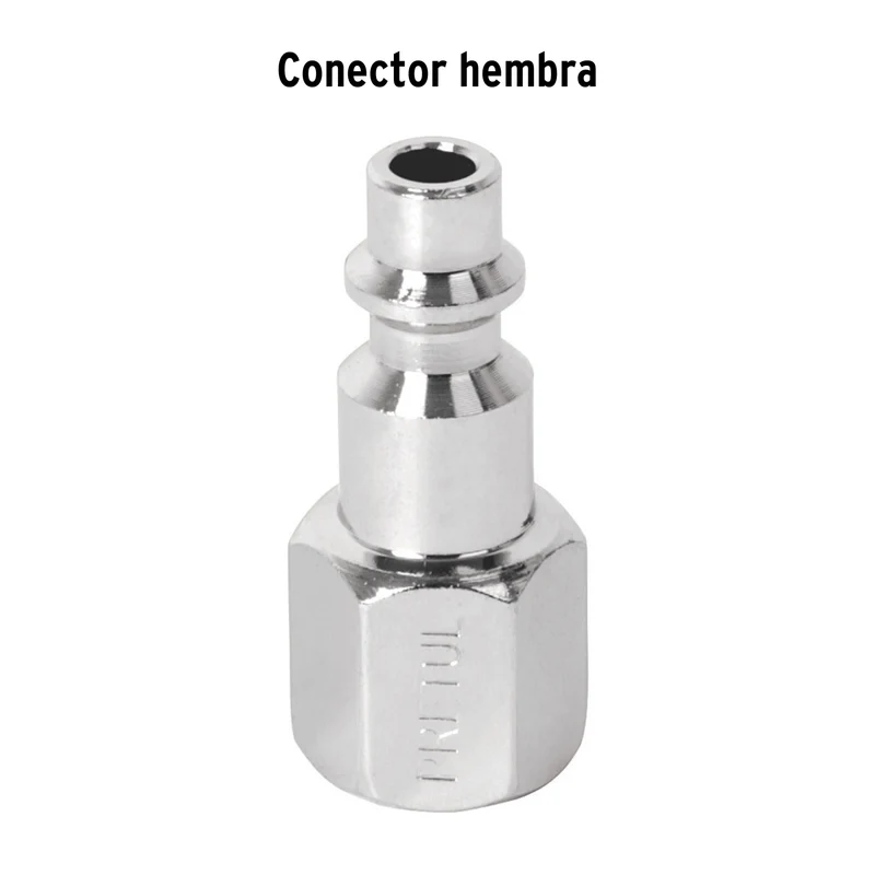 CONECTOR RÁPIDO PRETUL, HEMBRA TIPO M, CUERDA 1/4 NPT