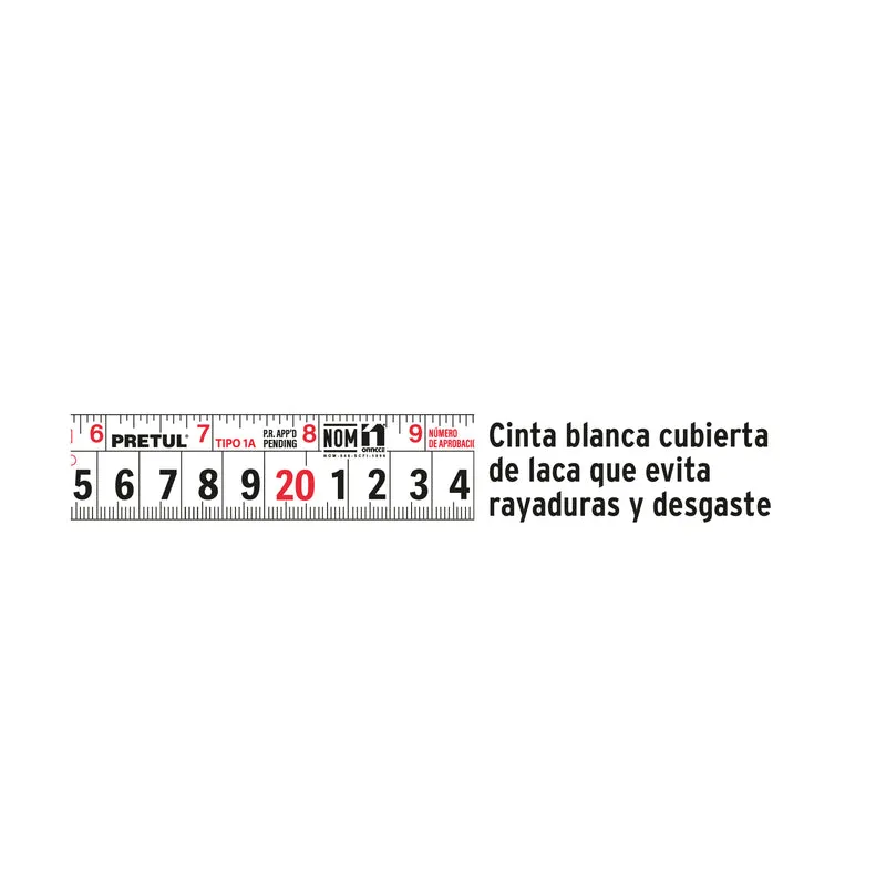 CINTA MÉTRICA TRUPER DE 5M, CINTA 19 MM