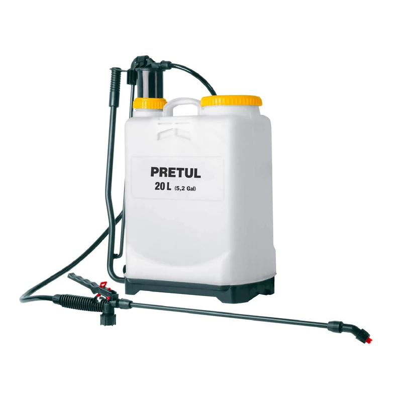 FUMIGADOR DE 20 L MANUAL DE MOCHILA, PRETUL