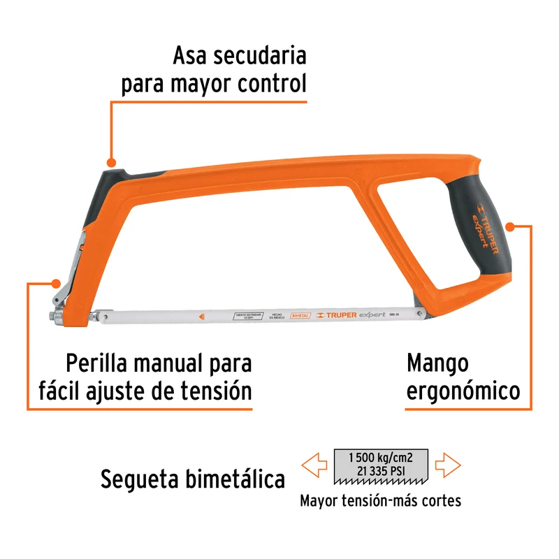 ARCO 12" (30 CM) PROFESIONAL EXTRA PESADO DE 1 KG, TRUPER