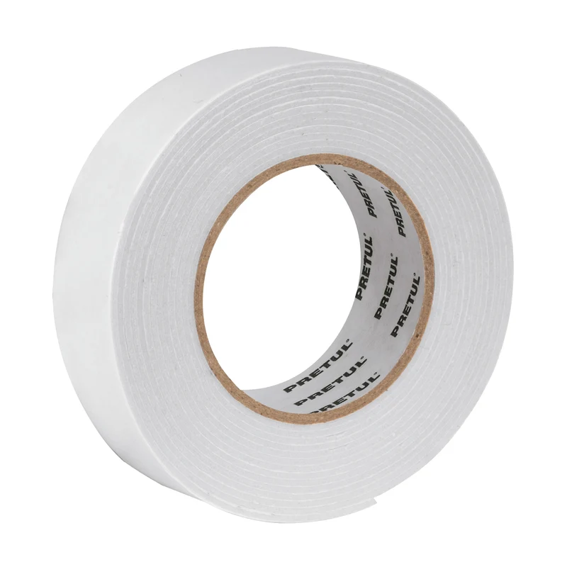 CINTA DOBLE CARA DE 19 MM X 1.5 M PRETUL
