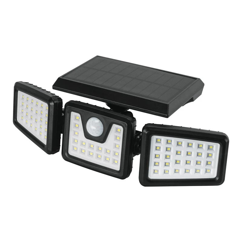 LUMINARIO SOLAR LED 7W CON SENSOR DE MOVIMIENTO, VOLTECK