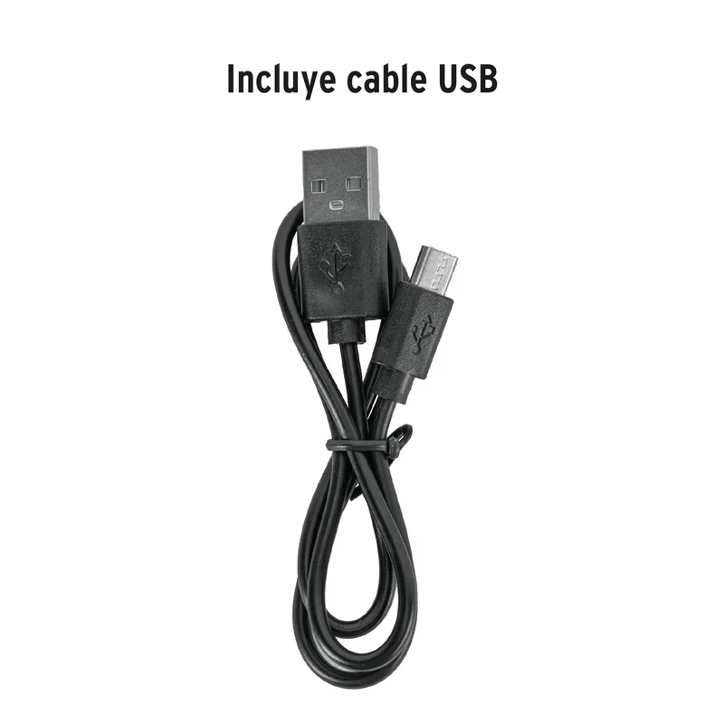 LINTERNA DE MINERO 125 LM RECARGABLE, PRETUL
