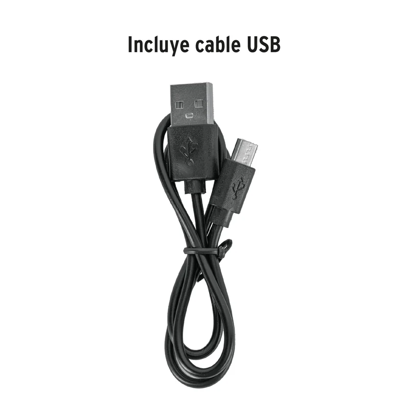 LINTERNA DE MINERO 90 LM RECARGABLE, PRETUL