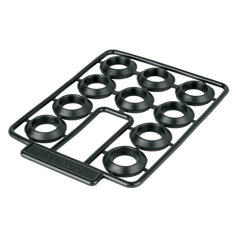 BOLSA CON 10 EMPAQUES DE PVC ANTIFUGA PARA MANGUERA, TRUPER