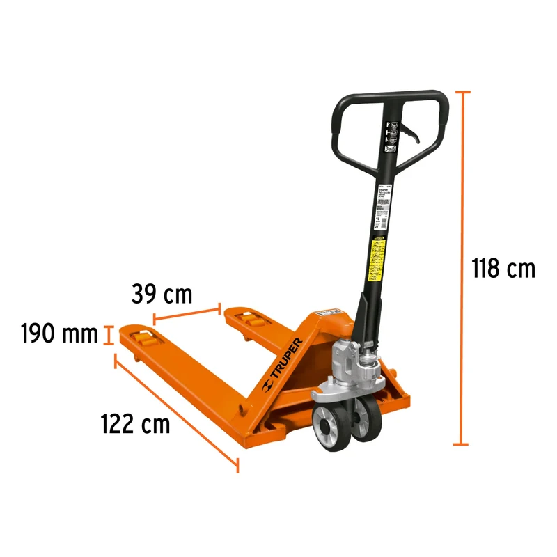 TRANSPALETERA DE 2 TONELADAS, TRUPER