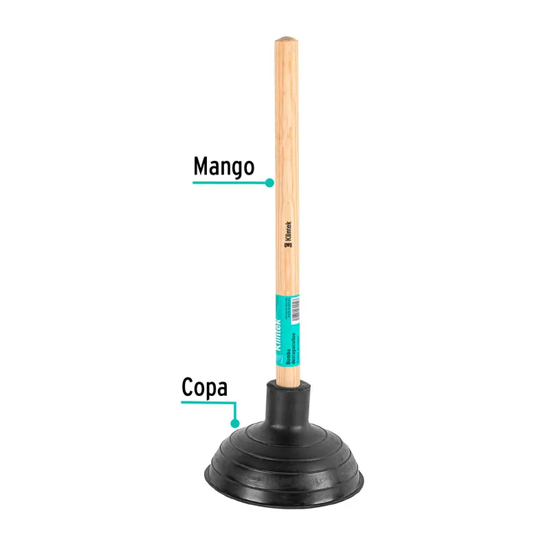 BOMBA DESTAPACAÑOS DE 15 CM, KLINTEK