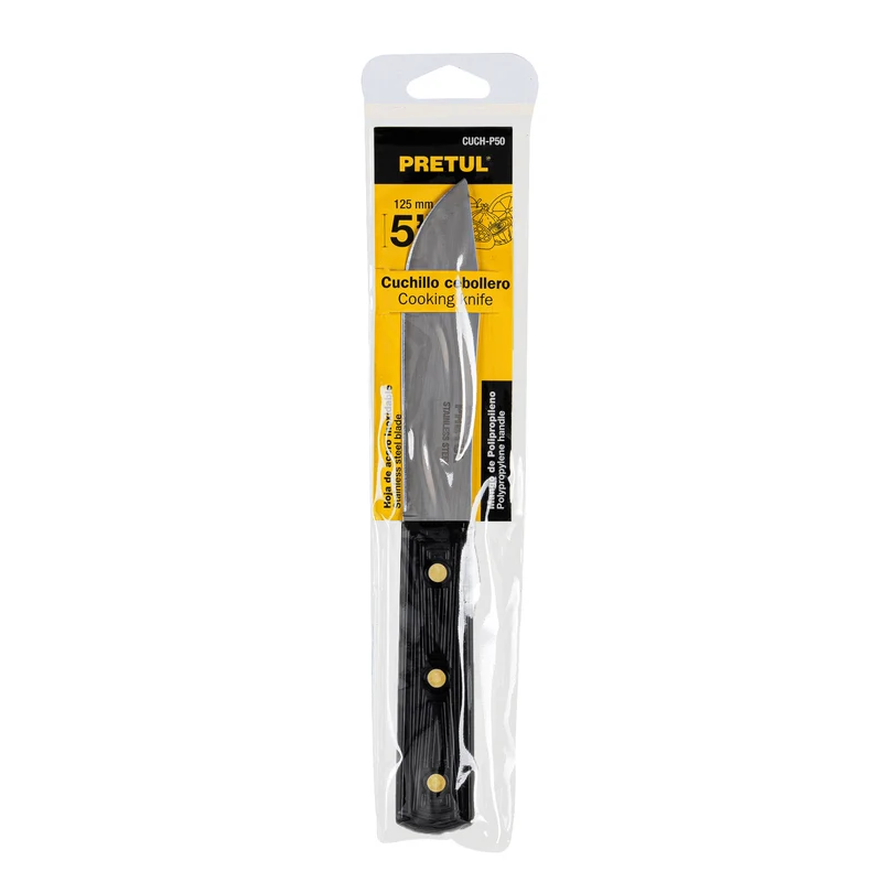 CUCHILLO CEBOLLERO PRETUL 5", MANGO DE POLIPROPILENO