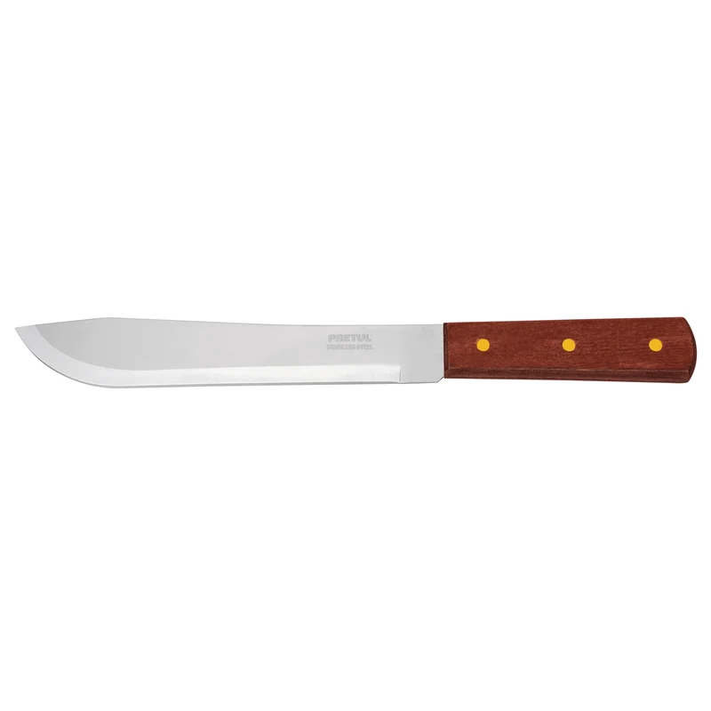CUCHILLO CEBOLLERO PRETUL 8",MANGO DE MADERA